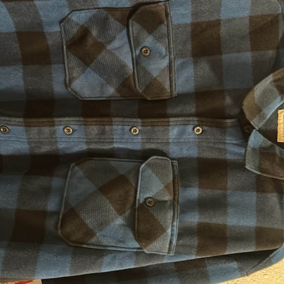 Wrangler Authentic Heavyweight‎ Fleece Button up shirt - Picture 4 of 6